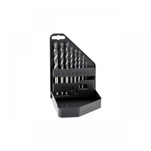 Set 8 burhgie pentru beton, caramida, 3-10mm, Alpen