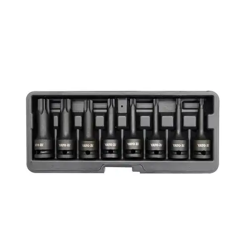 Set 8 chei de impact Torx, Yato YT-1065, 1/2inch, Cr-Mo