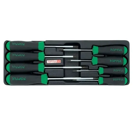 Set 8 surubelnite cu profil TX, Toptul T9-T40