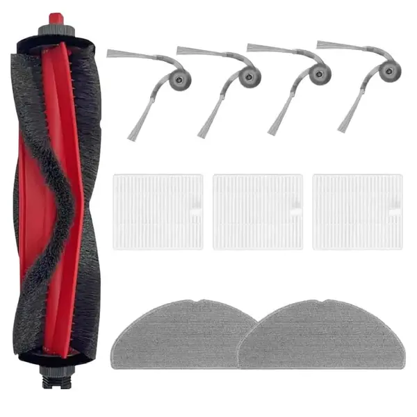 Set accesorii PAA-home compatibile cu Roborock Q7TFP02-00 model RRA0TCP, Q7TFN, perie, filtre HEPA