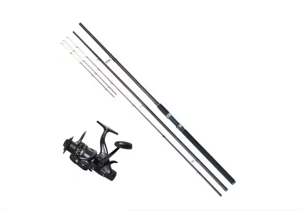 Set Accesorii pescuit > Nada si momeli cu lanseta delta de 3.9m si mulineta hk4000 cu 11 rulmenti