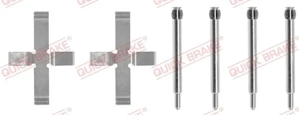Set accesorii, placute frana QUICK BRAKE 109-0980