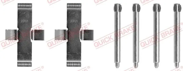 Set accesorii, placute frana QUICK BRAKE 109-1037