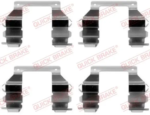 Set accesorii, placute frana QUICK BRAKE 109-1103