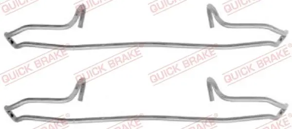 Set accesorii, placute frana QUICK BRAKE 109-1159