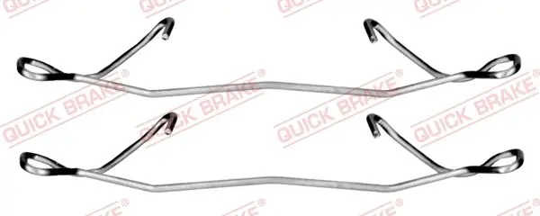 Set accesorii, placute frana QUICK BRAKE 109-1180
