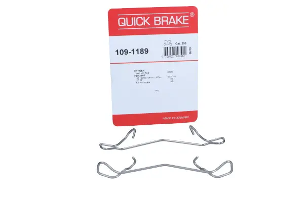 Set accesorii, placute frana QUICK BRAKE 109-1189