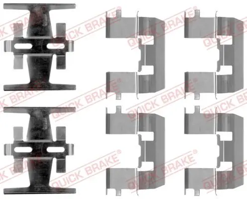 Set accesorii, placute frana QUICK BRAKE 109-1208