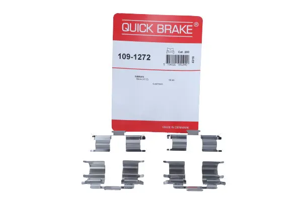 Set accesorii, placute frana QUICK BRAKE 109-1272