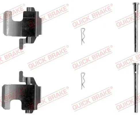 Set accesorii, placute frana QUICK BRAKE 109-1273