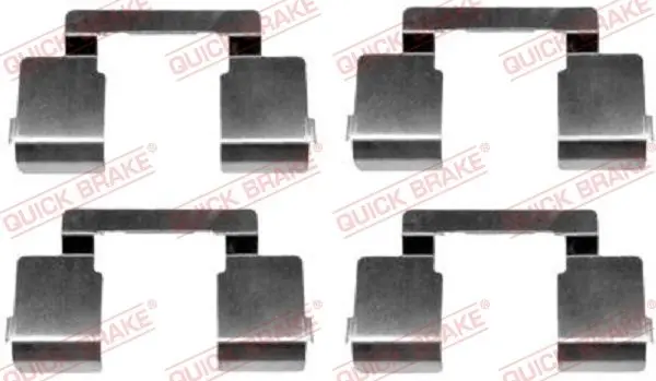 Set accesorii, placute frana QUICK BRAKE 109-1609