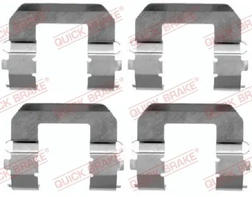 Set accesorii, placute frana QUICK BRAKE 109-1617
