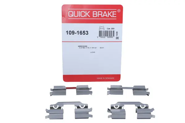 Set accesorii, placute frana QUICK BRAKE 109-1653