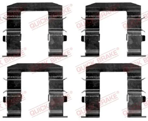 Set accesorii, placute frana QUICK BRAKE 109-1665