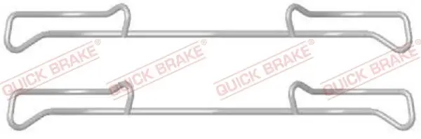 Set accesorii, placute frana QUICK BRAKE 109-1678