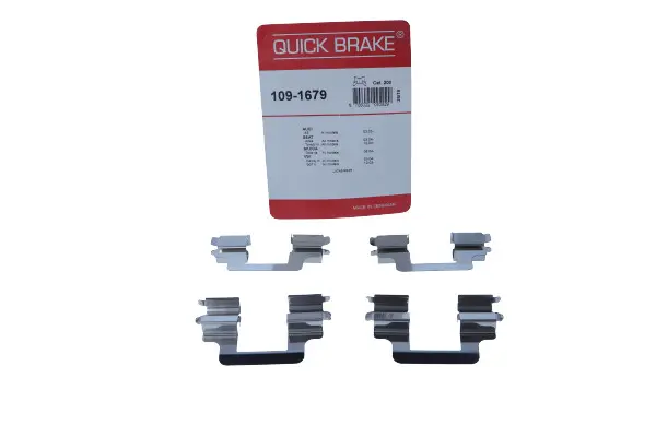 Set accesorii, placute frana QUICK BRAKE 109-1679