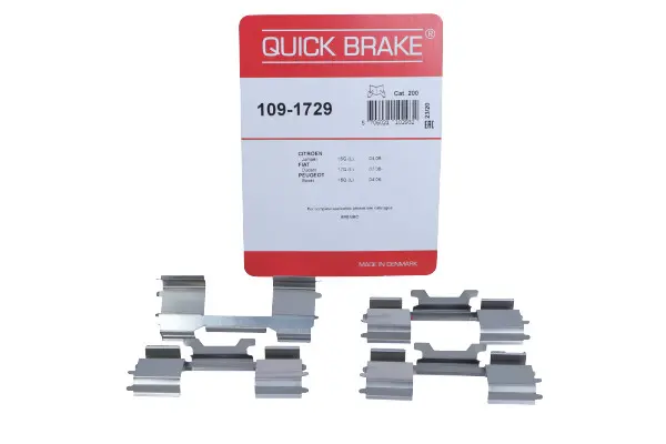 Set accesorii, placute frana QUICK BRAKE 109-1729