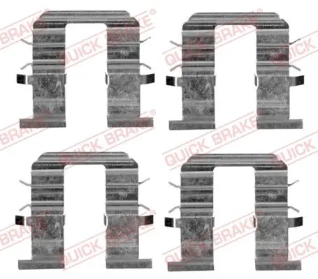 Set accesorii, placute frana QUICK BRAKE 109-1746