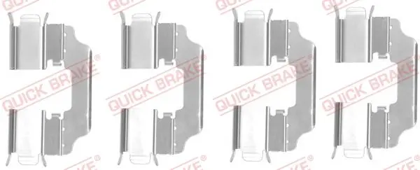 Set accesorii, placute frana QUICK BRAKE 109-1770