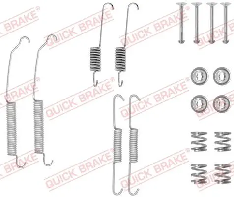 Set accesorii, sabot de frana QUICK BRAKE 105-0701