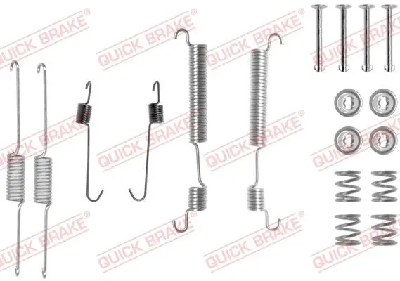 Set accesorii, sabot de frana QUICK BRAKE 105-0822