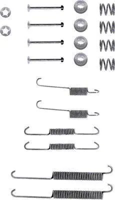 Set accesorii, sabot de frana TEXTAR 97010400