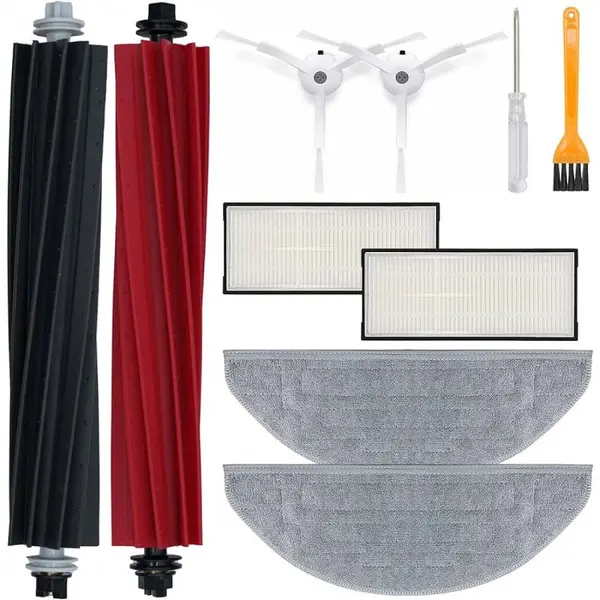 Set accesorii si pensule albe pentru Roborock S8/S8+/S8 Pro Ultra