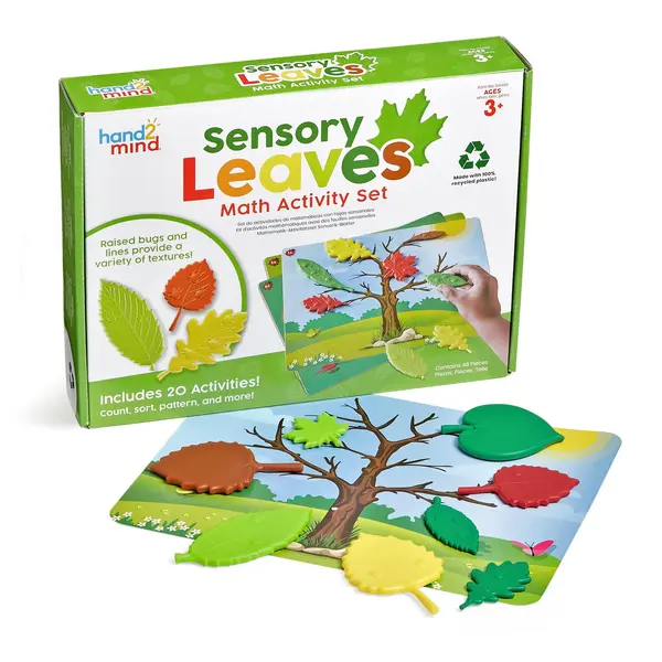 Set activitati matematice - Frunze senzoriale