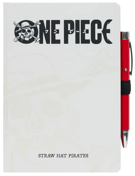 Set agendă cu pix Erik Animation: One Piece - Straw Hat Pirates, format A5
