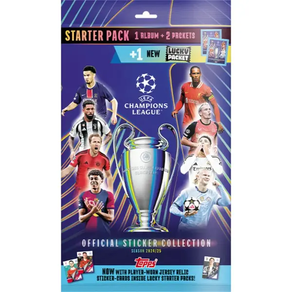 Set album abtibilduri - Topps 2025 UCL