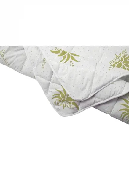 Set Aloe Vera Essence, 2 perne microfibra 50x70 cm si pilota matlasata