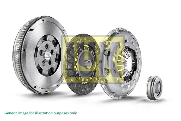 Set ambreiaj cu volanta masa dubla si rulment AUDI A4, A6; SKODA SUPERB I; VW PASSAT 1.9D intre 1998-2008