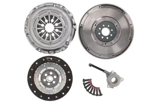 Set ambreiaj cu volanta masa dubla si rulment hidraulic AUDI A3, TT; SEAT TOLEDO III; SKODA OCTAVIA II, SUPERB II; VW EOS, GOLF V, GOLF VI, JETTA III, PASSAT, SCIROCCO 1.8 2.0 intre 2004-2017
