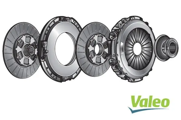 Set ambreiaj VALEO NEW KIT TWIN DISC 827272