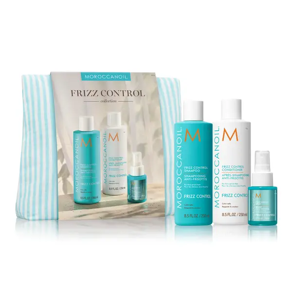 Set anti-frizz par Moroccanoil Frizz Control Spring Collection 2x250ml 1x50ml