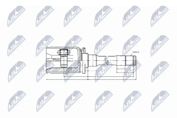 Set articulatie, planetara NTY NPW-BM-033