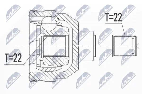 Set articulatie, planetara NTY NPW-DW-044