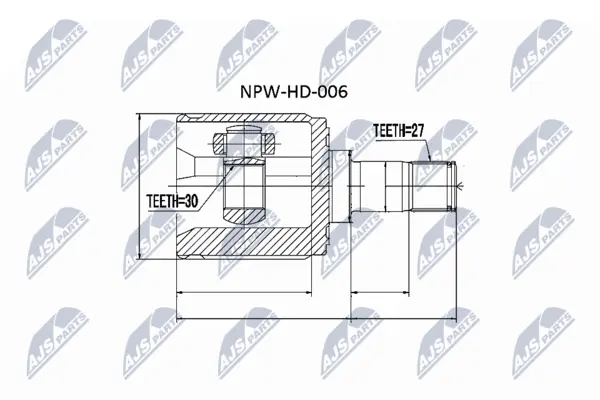 Set articulatie, planetara NTY NPW-HD-006