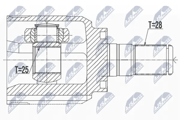 Set articulatie, planetara NTY NPW-HY-536