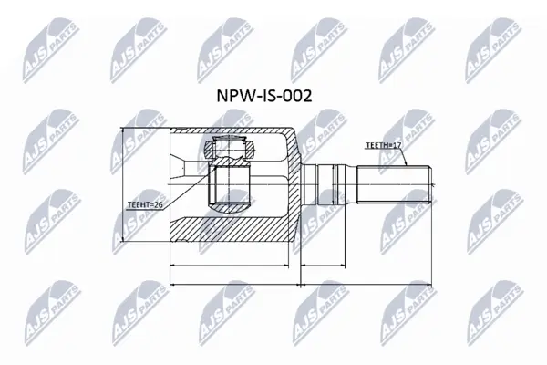 Set articulatie, planetara NTY NPW-IS-002