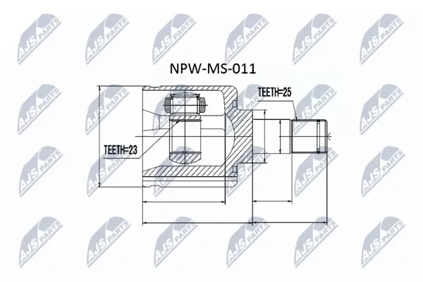 Set articulatie, planetara NTY NPW-MS-011