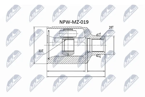 Set articulatie, planetara NTY NPW-MZ-019