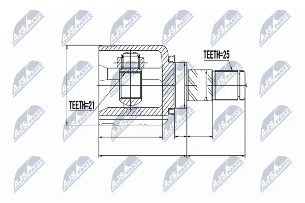 Set articulatie, planetara NTY NPW-NS-015