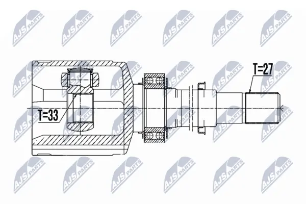 Set articulatie, planetara NTY NPW-NS-063