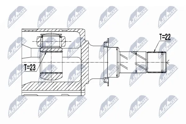 Set articulatie, planetara NTY NPW-PL-045