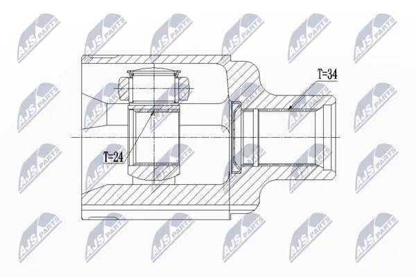 Set articulatie, planetara NTY NPW-PL-062
