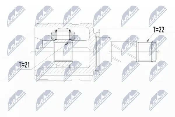 Set articulatie, planetara NTY NPW-PL-064
