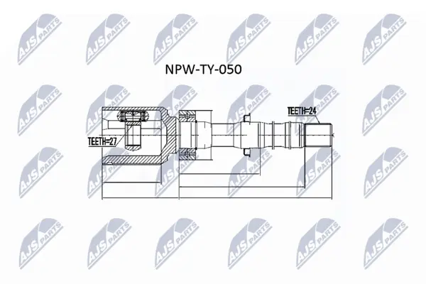 Set articulatie, planetara NTY NPW-TY-050