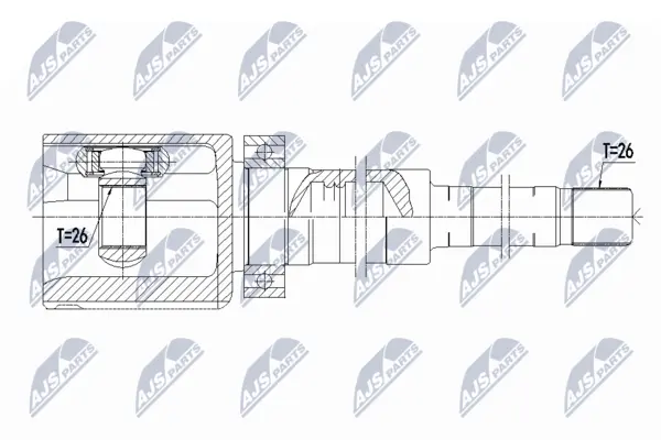 Set articulatie, planetara NTY NPW-VV-082