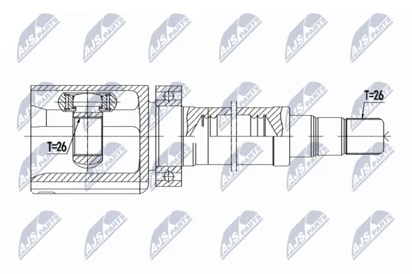 Set articulatie, planetara NTY NPW-VV-085